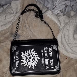 Hot topic supernatural over the shoulder purse